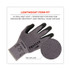 TENACIOUS HOLDINGS, INC. ergodyne® 10376 ProFlex 7000 Nitrile-Coated Gloves Microfoam Palm, EN388: 4121A, 9" Long, XX-Large, Gray, Pair
