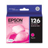 EPSON AMERICA, INC. T126320S T126320-S (126) DURABrite Ultra High-Yield Ink, Magenta