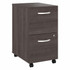 BUSH INDUSTRIES INC. HYF116SGSU-Z Bush Business Furniture Hybrid 28inD Vertical 2-Drawer Mobile File Cabinet, Storm Gray, Delivery