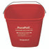 IMPACT PRODUCTS, LLC 55066SEA PuraPail Sanitizing Bucket, 6 qt, Polyethylene, Red