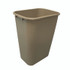 IMPACT PRODUCTS, LLC 7703 BEI Soft-Sided Wastebasket, 41 qt, Polyethylene, Beige