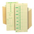 TOPS BUSINESS FORMS TOPS 1291  Time Cards (Replaces Original Card 331-10), Named Days, 2-Sided, 8 1/2in x 3 1/2in, Box Of 500