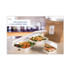 DART 90HT1 Insulated Foam Hinged Lid Containers, 9.01 x 9.4 x 3, White, 100/Pack, 2 Packs/Carton