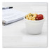 DART 4J6 Bowl Containers, 4 oz, White, Foam, 1,000/Carton