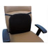 ALERA CGC411 Cooling Gel Memory Foam Backrest, Two Adjustable Chair-Back Straps, 14.13 x 14.13 x 2.75, Black