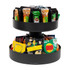 360-Degree Rotating Snack Organizer Add convenience to snacking with this versatile snack holder. This portable organizer provides a range of storage options and is a perfect addition to your office breakroom or home kitchen. Whether hosting a party or barbecue, or catering to guests in hotel lobbies or lounges, this snack caddy ensures easy access to snacks for everyone. Featuring a 360-degree swivel design, you can grab snacks on-the-go without rifling through the contents.  Versatile snack storage: This organizer is designed to store various types of bagged snacks, such as granola bars, protein bars, chips, pretzels, popcorn, and more  Convenient grab-and-go: Placing this organizer on your countertop saves you time by making snacks easily accessible to everyone, allowing them to quickly grab what they need  Stylish and functional design: The tiered-shelf design adds a touch of style to your space, while the neutral color seamlessly blends with any existing home, office, or breakroom decor  Durable and easy to clean: Made from strong plastic, this organizer is built to withstand daily use and can be easily cleaned with warm water and mild dish soap, ensuring long-lasting durability  Optimal dimensions: Measuring 14.25 inches long x 14.25 inches wide x 14 inches tall (36.20 x 36.20 x 35.56 centimeters), this snack organizer fits neatly on any surface, providing a compact and organized solution for storing your favorite snacks
