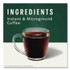 STARBUCKS COFFEE COMPANY 12407838 VIA Ready Brew Coffee, 0.11 oz, Italian Roast, 8/Pack, 12 Packs/Carton