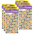 A cute and colorful way to highlight your students achievements  Use to spotlight good behavior, boost motivation and help reinforce good habits. Great for homework, charts and more.  Acid-free, nontoxic stickers are safe to use on photos.  Each pack includes 800 stickers in 14 designs. Sold as 6 packs for a total of 4,800 stickers.