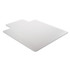 ALERA MAT4553CLPL Moderate Use Studded Chair Mat for Low Pile Carpet, 45 x 53, Wide Lipped, Clear