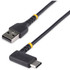 STARTECH.COM R2ACR-30C-USB-CABLE  USB-A to C Right-Angle Charging Cable, 1ft