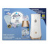 SC JOHNSON Glade® 329349 Automatic Spray Starter Kit, Spray Unit and Refill, White/Gold, Clean Linen, 4/Carton