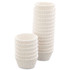 HOFFMASTER 610032 Fluted Bake Cups, 4.5" Diameter x 1.25" h, White, Paper, 500/Pack, 20 Packs/Carton