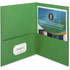 SP RICHARDS Business Source 78493  Letter Recycled Pocket Folder - 8 1/2in x 11in - 100 Sheet Capacity - 2 Inside Front & Back Pocket(s) - Paper - Green - 35% Recycled - 25 / Box