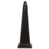 RUBBERMAID COMMERCIAL PROD. 2570-88 BLA GroundsKeeper Cigarette Waste Collector, Pyramid, 1 gal, 12.25 x 39.75, Black