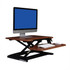 ZOXOU INC. FlexiSpot M7N  AlcoveRiser Sit-To-Stand Desk Converter, 28inW, Mahogany