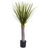 NEARLY NATURAL INC. Nearly Natural 5438  3ftH Plastic Yucca Tree With Pot, Green