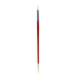 COLART FINE ART & GRAPHICS LTD. Winsor &amp; Newton 5419006 Winsor & Newton University Series Long-Handle Paint Brush 235, Size 6, Round Bristle, Red