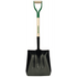 Union Tools 760-54109 UnionTools Square Steel Coal Shovel, 13-1/2in Width Blade