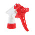 BOARDWALK 09227 Trigger Sprayer 250, 8" Tube, Fits 16-24 oz Bottles, Red/White, 24/Carton