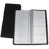 SP RICHARDS 01031 Lorell Business Card Storage Holder - 0.8in Height x 4.4in Width x 9in Depth - Vinyl, Plastic - Black, Clear - 1 Each