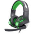SUPERSONIC INC. IQ Sound IQ-480G - GREEN  IQ-480G Gaming Headset - Stereo - Mini-phone (3.5mm) - Wired - 32 Ohm - 30 Hz - 16 kHz - Binaural - 6 ft Cable - Omni-directional, Condenser Microphone - Green