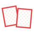 BARKER CREEK PUBLISHING, INC. BC3608 Barker Creek Computer Paper, Letter Paper Size, 60 Lb, Red & White Dot, 100 Sheets