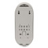 DIAL PROFESSIONAL 34055 Versa Dispenser for Pouch Refills, 15 oz, 3.75 x 3.38 x 8.75, Light Gray/White, 6/Carton