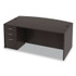 ALERA VA532822ES Alera Valencia Series Full Pedestal File, Left/Right, 3-Drawers: Box/Box/File, Legal/Letter, Espresso, 15.63" x 20.5" x 28.5"