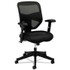 HON COMPANY VL531MM10 VL531 Mesh High-Back Task Chair with Adjustable Arms, Supports Up to 250 lb, 18" to 22" Seat Height, Black