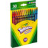CRAYOLA LLC Crayola 68-7409  Twistables Color Pencils, Assorted Colors, Cylindrical Pouch, Set Of 30