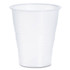 DART Y7PK High-Impact Polystyrene Cold Cups, 7 oz, Translucent, 100/Pack