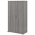 BUSH INDUSTRIES INC. Bush Business Furniture UNS136PGK  Universal Tall Storage Cabinet With Doors And Shelves, Platinum Gray, Standard Delivery
