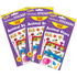 EDUCATORS RESOURCE Trend T-46928-3  superShapes Stickers, Animal Stars, 408 Stickers Per Pack, Set Of 3 Packs