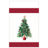 AMSCAN 572470  Oh Christmas Tree Plastic Table Covers, 54in x 58in, 3 Covers Per Pack, Set Of 2 Packs