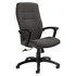 Global QS5090-4BK-JN03  Synopsis Tilter Chair, High-Back, 43 1/2inH x 24 1/2inW x 26 1/2inD, Slate/Black