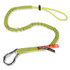 TENACIOUS HOLDINGS, INC. ergodyne® 19003 Squids 3100 Lanyard with Aluminum Carabiner + Cinch-Loop, 10 lb Max Working Capacity, 35" to 45" Long, Lime