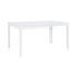 L. POWELL ACQUISITION CORP. Powell ODP2809  Linka Dining Table, 30inH x 60inW x 36inD, White