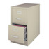 OFFICE DEPOT HID16945 WorkPro 26-1/2inD Vertical 2-Drawer Letter-Size File Cabinet, Putty