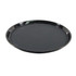 Make your serving experience easier with the Carlisle GripLite Scratch-Resistant Round Serving Tray. Its helps prevent drinks and meals from shifting along the surface, so you can move from table to table with confidence.  Non-skid rubber lining helps keep dishware and glassware in place.  Durable polypropylene construction resists scratches.  Dishwasher safe for easy cleaning.  This product is heavy and/or oversized and may need more than one person to handle.