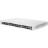 CISCO CBS350-48T-4G-NA  350 CBS350-48T-4G Ethernet Switch - 52 Ports - Manageable - 2 Layer Supported - Modular - 4 SFP Slots - 48.64 W Power Consumption - Optical Fiber, Twisted Pair - Rack-mountable - Lifetime Limited Warranty
