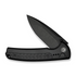 CIVIVI Knives C22025D-1 CIVIVI Sentinel Strike II Flipper & Thumb Stud & Button Lock Knife Black Aluminum Handle With Black FRN Integral Spacer