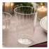 WNA, INC. CC12240 Classic Crystal Plastic Tumblers, 12 oz, Clear, Fluted, Tall, 20/Pack, 12 Packs/Carton