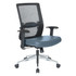 OFFICE STAR PRODUCTS Office Star 867A-1P91F2-R105  Space Seating 867A Series Ergonomic Matrix Mid-Back Chair, Blue/Black