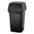 RUBBERMAID COMMERCIAL PROD. 9171-88 BLA Ranger Fire-Safe Container, 45 gal, Structural Foam, Black
