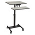 NATIONAL PUBLIC SEATING CORP National Public Seating EDTC/1  26inW Sit Stand Students Desk, Gray Nebula