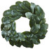 NEARLY NATURAL INC. 4874 Nearly Natural Polyester Magnolia Leaf Wreath, 24in, Green