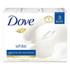 UNITED STATIONERS SUPPLY CO. 04090CT Dove Solid Hand Soap, Unscented, 3.17 Oz, Carton Of 12 Bars