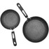 STARFRIT USA INC 060740-002-0000 THE ROCK By Starfrit Aluminum Nonstick Fry Pans With Bakelite Handles, Black, Set Of 2 Fry Pans