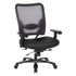 OFFICE STAR PRODUCTS Office Star 75-7A773-107  75 Series Big & Tall Ergonomic Double AirGrid Back And Custom Fabric Seat Chair, Gray