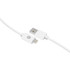 MIZCO INTERNATIONAL, INC. IEN-BC10L-WT iEssentials Lightning/USB Data Transfer Cable - 10 ft Lightning/USB Data Transfer Cable for iPhone, iPad, iPod - First End: Lightning - Second End: USB - White